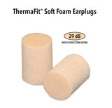 ThermaFit™ - Soft Foam Earplugs - 40-pair Jar