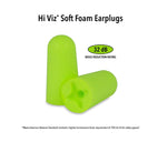 Hi Viz Soft Foam Earplugs