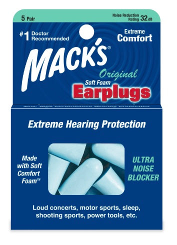 Original Ear Plugs - Soft Foam - 10-pair Box – RussmillSafety.com