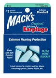 Original Ear Plugs - Soft Foam - 10-pair Box