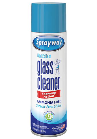 Sprayway - World's Best Glass Cleaner(Foaming Action) - 19oz.