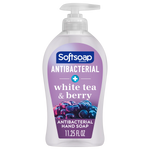 Softsoap - Antibacterial Liquid Hand Soap Pump, White Tea and Berry, 11.25 oz