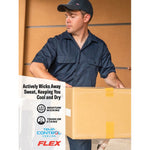 Genuine Dickies - Men's FLEX Short Sleeve Work Shirt, Temp Control Cooling