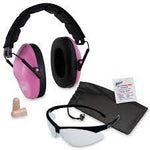 Double-Up®  Safety Kit (Earmuffs, Clear Safety Glasses with Storage Pouch, Earplugs, Lens Wipes)