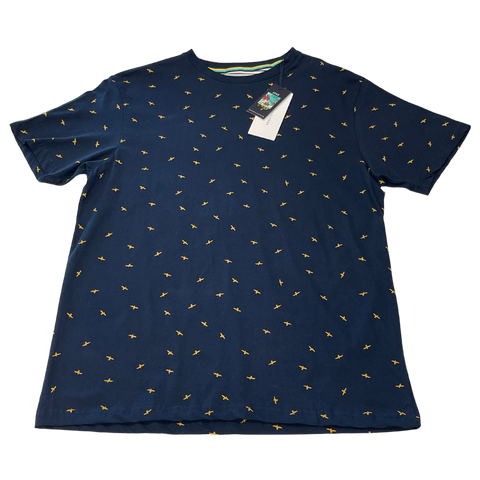 Denim & Flower - Eagle T-Shirt, Navy