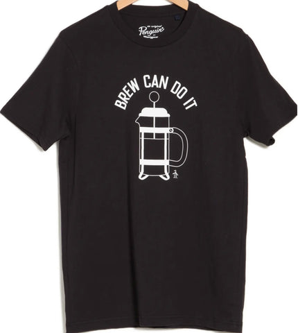 An Original Penguin Men's BREW CAN DO IT Graphic Shirt