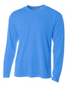 AB - A4 Men's Birds-Eye Mesh Long Sleeve T-Shirt