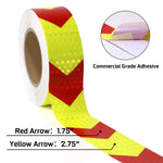 Arrow Reflective Safety Tape, 2 in. x 50 ft.